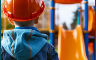 Visuelle Kontrolle Spielplatz